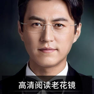 Lunettes de lecture sans monture semi-titane Danyang 8161, anti-lumière bleue, haute définition, unisexe, ultra-légères, verres en PC - Product Image 4