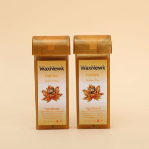 WaxNewK 100g <span class=keywords><strong>Cera</strong></span> Depilatoria en Roll-on Color Dorado, <span class=keywords><strong>Cera</strong></span> Caliente Natural en Cartucho para Calentador de <span class=keywords><strong>Cera</strong></span> - Product Image 2