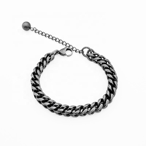 रेट्रो फैशन टाइटेनियम स्टील पंक सरल बहुमुखी शांत पुरुषों और महिलाओं के कंगन के साथ विस्तार श्रृंखला <span class=keywords><strong>DMB</strong></span> 523 - Product Image 6