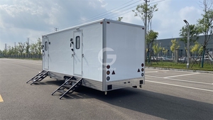 ห้องน้ำเคลื่อนที่แบบพกพาสำหรับใช้งานกลางแจ้ง ดีไซน์ทันสมัย แข็งแรง ทนทาน เป็นมิตรกับสิ่งแวดล้อม ปรับแต่งได้ เหมาะสำหรับโรงเรียนและสวนสาธารณะ - Product Image 5