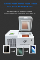 Mesin Pemisah LCD Mini 800W TBK578 Degree, Mesin Pemisah Layar Sentuh Freezer untuk Perbaikan Layar Lengkung iPhone Samsung
