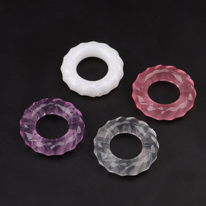Ensemble de bagues péniennes en cristal, design dents de loup, pour retarder l'éjaculation, jouet sexuel pour adultes - Product Image 4