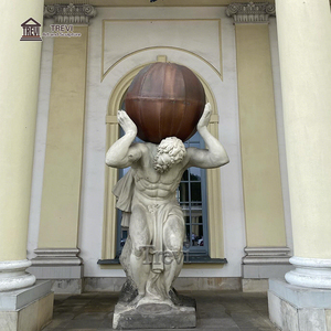 Célèbre statue de marbre antique grecque de la terre <span class=keywords><strong>Atlas</strong></span> God Sculpture - Product Image 6