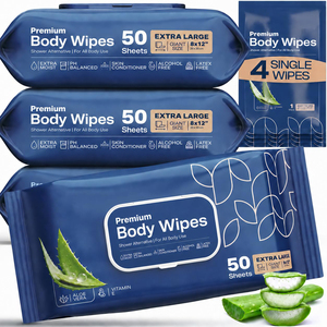 Toallitas Húmedas Orgánicas para Higiene Íntima Femenina, Paquete Individual, Desechables por el Inodoro - Product Image 1