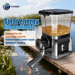 Alimentador Automático Solar <span class=keywords><strong>de</strong></span> Plástico Jebao, Temporizador Cuantitativo para Estanques <span class=keywords><strong>de</strong></span> Peces Koi, Máquina <span class=keywords><strong>de</strong></span> Alimentación <span class=keywords><strong>de</strong></span> Gran Capacidad <span class=keywords><strong>de</strong></span> 5L/10L, AFD/MFD - Product Image 2