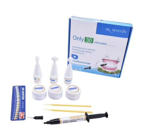 Kit profissional de clareamento dental, barato e fino, branqueador de dentes com peróxido de 35%, kit de clareamento dental avançado