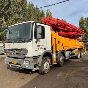 Camión Hormigonera Usado PUTZMEISTER M46-5RZ MERCEDES BENZ 4141 con Bomba - Product Image 1