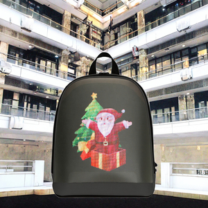 Sac à dos LED unisexe LOY T7 avec fermeture éclair Bluetooth, étanche, port de charge USB, polyester, capacité 4,5 L - Product Image 3