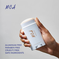 Meilleur bâton de déodorant naturel organique pour hommes désodorisation élevée sans aluminium du fournisseur d'usine