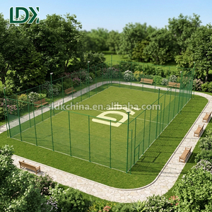 Terrain <span class=keywords><strong>de</strong></span> football en <span class=keywords><strong>cage</strong></span> <span class=keywords><strong>de</strong></span> taille personnalisable <span class=keywords><strong>avec</strong></span> gazon artificiel <span class=keywords><strong>de</strong></span> haute qualité et <span class=keywords><strong>filet</strong></span> <span class=keywords><strong>d</strong></span>'enceinte portable - Product Image 2