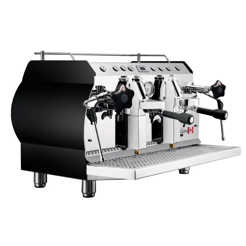 KC-11.2H semiautomática de la máquina de café importación caldera de cobre de alta taza comercial máquina de café Espresso