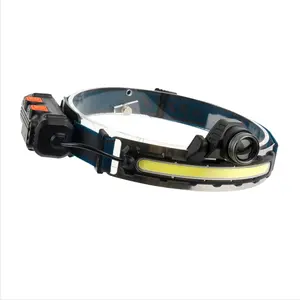 Factory Supplier Headlamp rechargeable multi-function Led lighting flashlight mobile headlamp