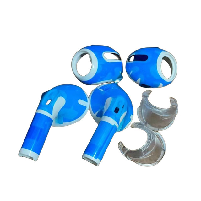 Scratch Resistant Earphones Cover for AirPods 1/2/3 Pro Ear case Repair Parts