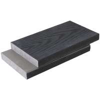 Planche de terrasse en composite PU de 3600 mm, noyau solide, revêtement extérieur antidérapant, finition bois naturel pour terrasse, balcon