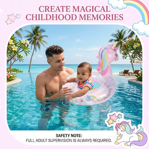 Graziosi Anelli da Nuoto Gonfiabili in PVC con Design Cartoon Lexing <span class=keywords><strong>Moko</strong></span> 70 #   Gonfiabili per Bambini, Tubi Galleggianti, Materassini Acquatici, Zattere per Feste in Spiaggia, Per Tutte <span class=keywords><strong>le</strong></span> Stagioni - Product Image 4
