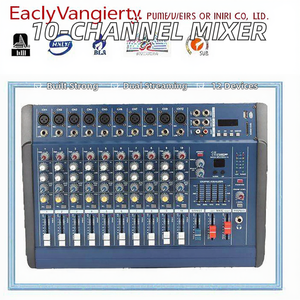 4 6 8 12-kanaals actieve audiomixer met USB-<span class=keywords><strong>interface</strong></span>, ruisonderdrukking en instelbare stemregelaar voor streaming - Product Image 2