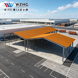 Fabricante de Estructuras de Acero Comerciales de Alta Resistencia para Talleres, Venta al por Mayor, Resistentes a Altas Cargas de Viento y Nieve - Product Image 1