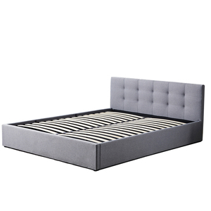 Giường mềm mại phong cách Châu Âu chỉnh hình Nhật Bản GIƯỜNG KHUNG kích thước đầy đủ Philippines Nữ Hoàng Kích thước nữ hoàng Kích thước nền tảng GIƯỜNG KHUNG - Product Image 1