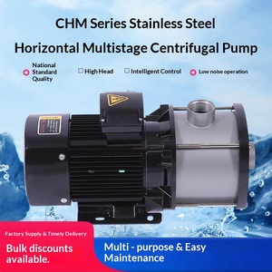 Bomba Centrífuga Multietapa Horizontal de Acero Inoxidable Jedi <span class=keywords><strong>CHM</strong></span>, 220V 380V, Bomba de Agua Eléctrica con Especificaciones Completas - Product Image 3