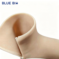 Couverture de pied prothétique en silicone réaliste SFC, couleur de peau personnalisée pour prothèse sous le genou