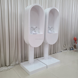 Cabina Telefónica con Luz LED para Libro de Visitas de Audio para Bodas, Cabina Telefónica Beige, Soporte para Libro de Visitas de Audio - Product Image 5