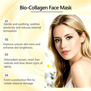 Maschera Viso in Foglio Coreana al <span class=keywords><strong>Bio</strong></span> Collagene, Maschere Idratanti in Idrogel, Maschera Facciale in Gel Idratante - Product Image 2