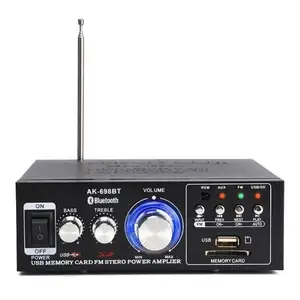 Aoshen BT-698O 250W Audio Eindversterker 5.0 Draadloos Hifi Geluid Stereo Uitstekend Geluid Voor Studio-Opname