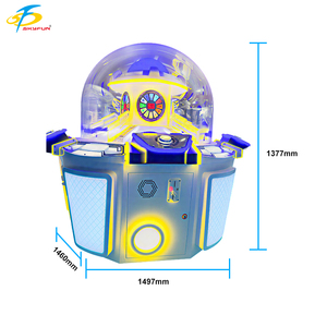 Machine de jeu d'arcade à monnayeur Skyfun pour divertissement intérieur, avec lumières LED RGB, certifiée CE, en métal et plastique, pour la récompense des points. - Product Image 4