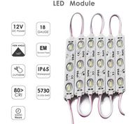 DC 12V 0.96W 5730 SMD 3 Led Module Lumière Blanc Étanche IP65 pour Signe Lettrage Vitrine Fenêtre Lumière Extérieure