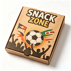 กล่องอาหารสำหรับงานเทศกาลแฟนคลับ กล่องเบอร์เกอร์รักษ์โลก กล่องพิซซ่า กล่องขนม ถ้วยกระดาษ ขายส่งจำนวนมากจากโรงงาน - Product Image 3