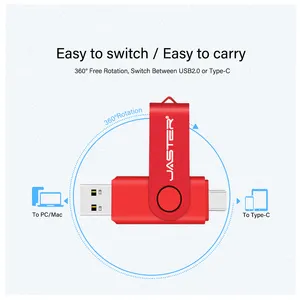 Jaster akıllı telefon Pendrive 8 GB 16GB 32GB 64GB 128 GB otg usb sopa yüksek hızlı U Disk 2.0 usb flash sürücü