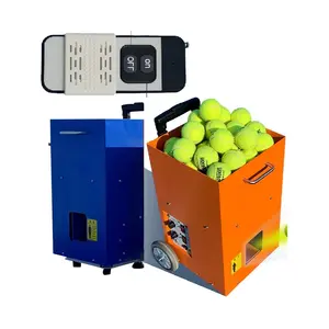 Mới phổ biến quần vợt padel bóng Máy Tennis chụp phục vụ bóng đào tạo bắn súng cho đào tạo với điều khiển từ xa