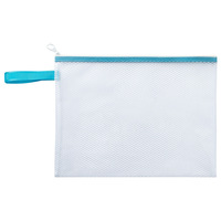 Pochette en plastique imperméable à fermeture éclair X515, prix les plus bas, pour l'école et le bureau, logo personnalisé, A3 A4 A5, sac de documents en maille EVA
