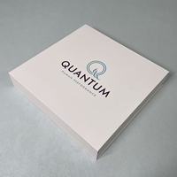 Caja de Regalo de Cartón Rígido Moderno de Alta Gama, Reciclable, para Perfumes y Cosméticos, con Cierre Magnético, Logotipo Personalizado, Esponja Brillante
