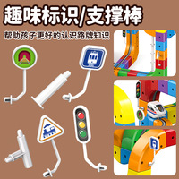 Train électrique anti-gravité transformable en blocs de construction magnétiques 3D en plastique pour enfants de 7 à 14 ans, unisexe