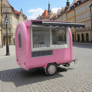 Kiosque à café de petite taille avec équipement de cuisine, camion de restauration, remorque alimentaire, camionnettes à hot-dogs mobiles - Product Image 2