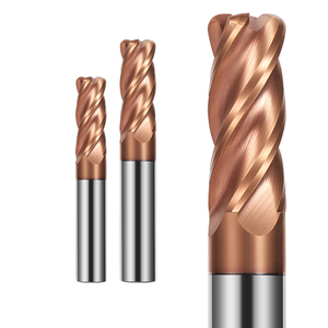 <span class=keywords><strong>Fraise</strong></span> à bout plat HRC55 60 65 à 4 dents en carbure de tungstène, fraises à 3 et 4 dents pour l'acier - Product Image 3