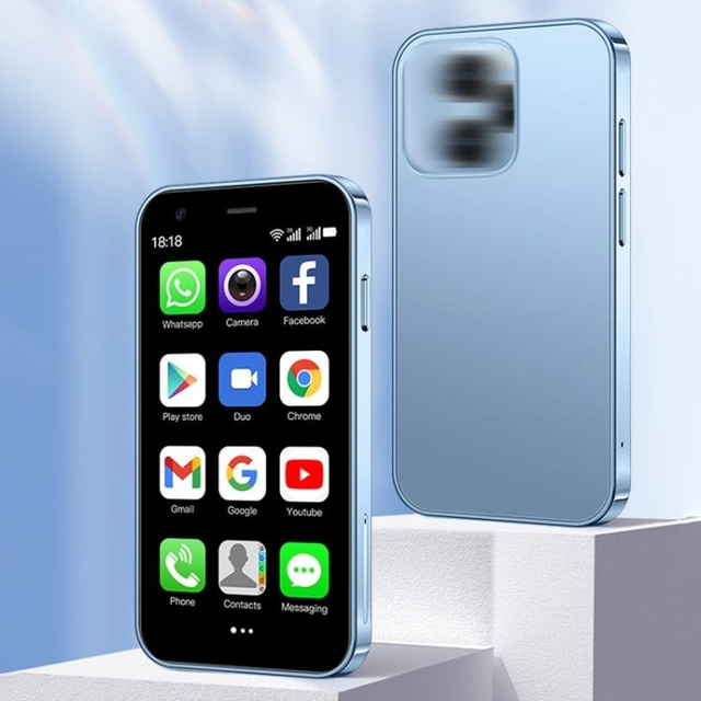 RTS Smart Android 3G Mobile Phone Mini Size with 3 Inch HD Screen and WhatsApp French Language Support Affordable
