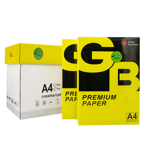 Papel Bond de Oficina de Fábrica OEM Marca Double A GB, Papel de Copia Blanco A4 de 80 g/m² Prémium 100% Pulpa de Madera - Product Image 1