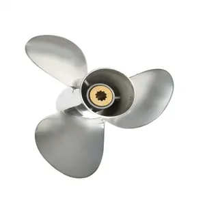 marine yacht boat Stainless Steel Propellers with 3 blade for Mercury Outboard Motor