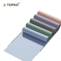 TOPKO Stock Venta al por mayor de látex plano banda de resistencia fitness entrenamiento físico bandas de resistencia