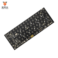 Smt — contrôleur de clavier mécanique sans fil 60%, panneau pcb, conception de pcb et service d'assemblage smt pcba