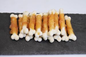 Friandises pour animaux de compagnie Chien à mâcher à haute teneur en protéines Os de calcium Poulet Canard Friandises pour chiens - Product Image 3