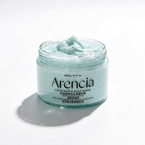 Gommage Corps et Cuir Chevelu Arencia Cloud 260g Exfoliation Douce Soin des Cheveux - Product Image 1