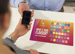 Alfombrilla de mostrador de PVC para ventana de escritorio de mostrador de tamaño personalizado con inserto para publicidad - Product Image 5