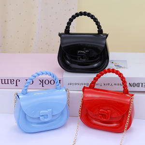 Borsetta per Bambine, Piccola <span class=keywords><strong>Borsa</strong></span> a <span class=keywords><strong>Tracolla</strong></span> in Gelatina Colorata, <span class=keywords><strong>Borsa</strong></span> a Mano per Bambine - Product Image 3