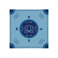 Tapis de Mahjong Américain - Tapis de jeu de société durable, écologique et portable en néoprène, cuir et caoutchouc naturel avec finition brillante/mate