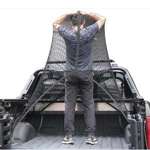 Wholesale Universal Car <b>Trunk</b> Net Elastic <b>Luggage</b> Organizer Storage Nylon Mesh Nets Stretchable Interior Network Pocket - Product Image 1