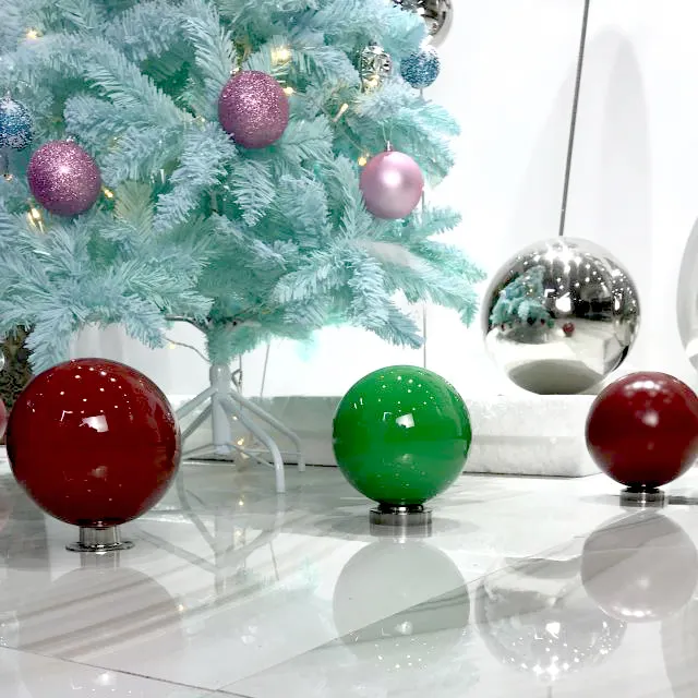 Roestvrij Staal Holle Decoratieve Ballen Kerst