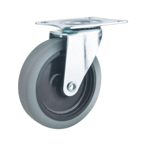 Üreticileri doğrudan satış döner Castor tekerlek katlanabilir market arabası Castor tekerlek rulmansız TPR orta görev tekerleri - Product Image 6